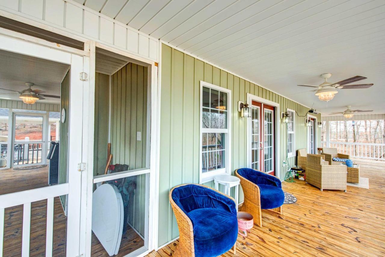 Georgia Home On Lake Sinclair With Private Dock Sparta Exterior photo